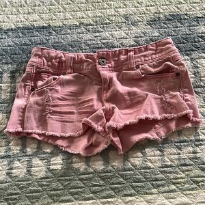 Pink shorts size 3